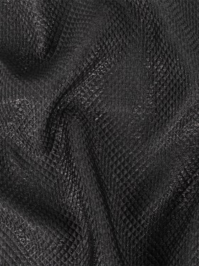 Mood Exclusive Jolene Metallic Black Tiny Diamonds Quilted Luxury Brocade Mood Exclusive Jolene Metallic Black Tiny Diamonds Quilted Luxury Brocade