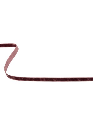 Deepest Purple Single Face Velvet Ribbon – 0.25″ Deepest Purple Single Face Velvet Ribbon – 0.25″