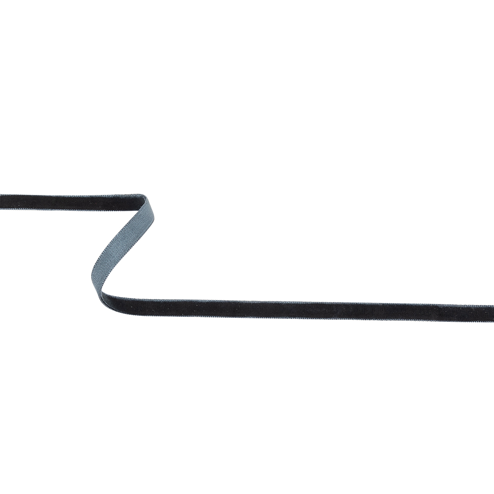 Deep Sapphire Single Face Velvet Ribbon – 0.3125″ Deep Sapphire Single Face Velvet Ribbon – 0.3125″