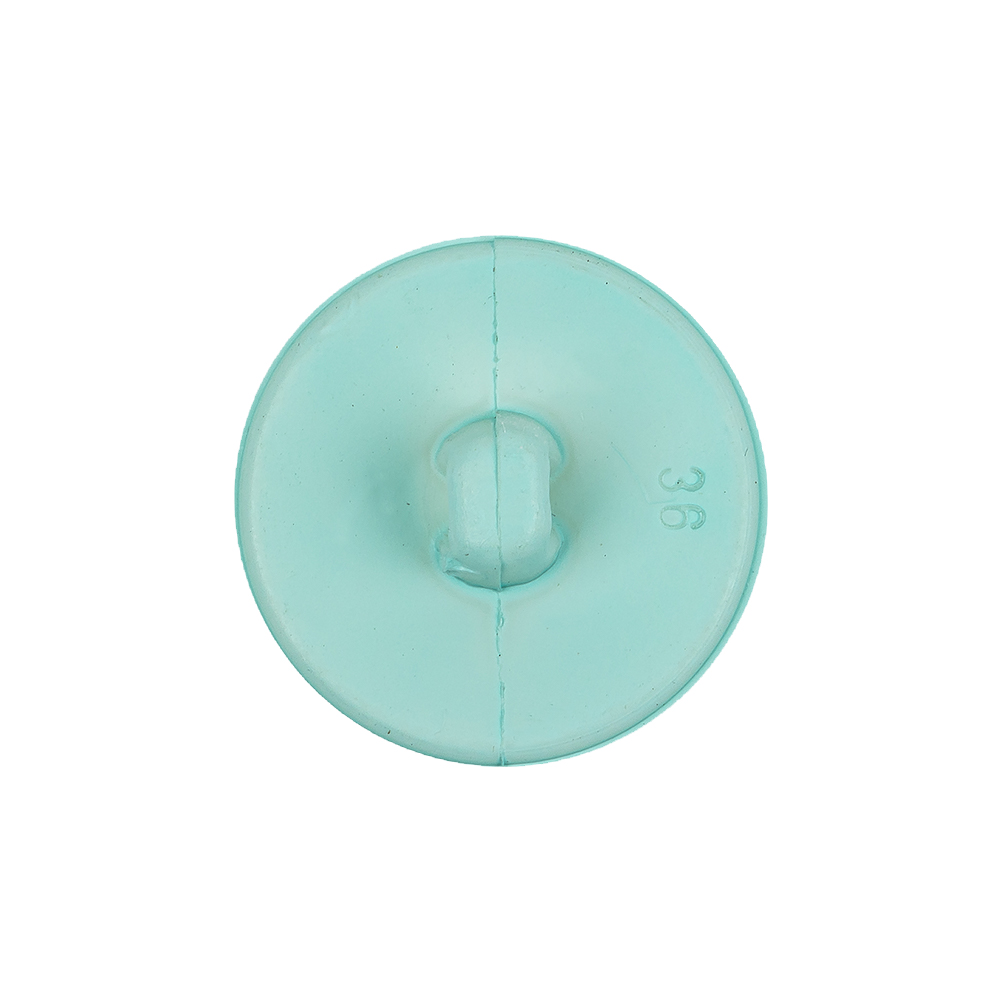 Italian Pale Turquoise Abstract Dome Shaped Shank Back Button – 36L/23mm Italian Pale Turquoise Abstract Dome Shaped Shank Back Button – 36L/23mm