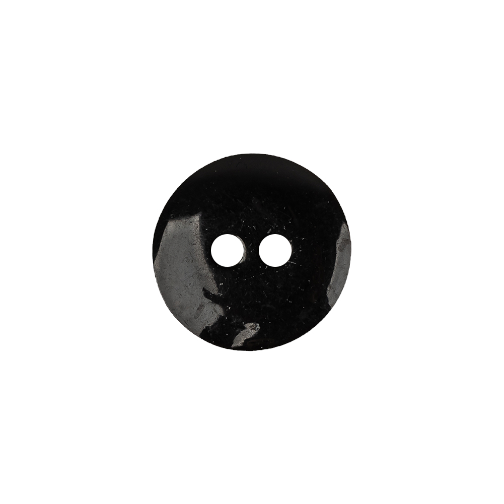 Mud and Iron Speckled 2-Hole Textured Button – 24L/15mm Mud and Iron Speckled 2-Hole Textured Button – 24L/15mm