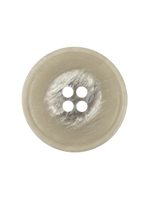 Italian Light Gray and White Striated 4-Hole Plastic Button – 36L/23mm Italian Light Gray and White Striated 4-Hole Plastic Button – 36L/23mm