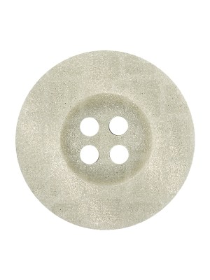 Pale Silver Shimmer 4-Hole Plastic Inkwell Button – 40L/25.5mm Pale Silver Shimmer 4-Hole Plastic Inkwell Button – 40L/25.5mm