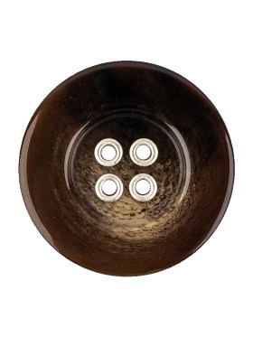 Amber Swirls Gold Edged 4-Hole Plastic Button – 40L/25.5mm Amber Swirls Gold Edged 4-Hole Plastic Button – 40L/25.5mm