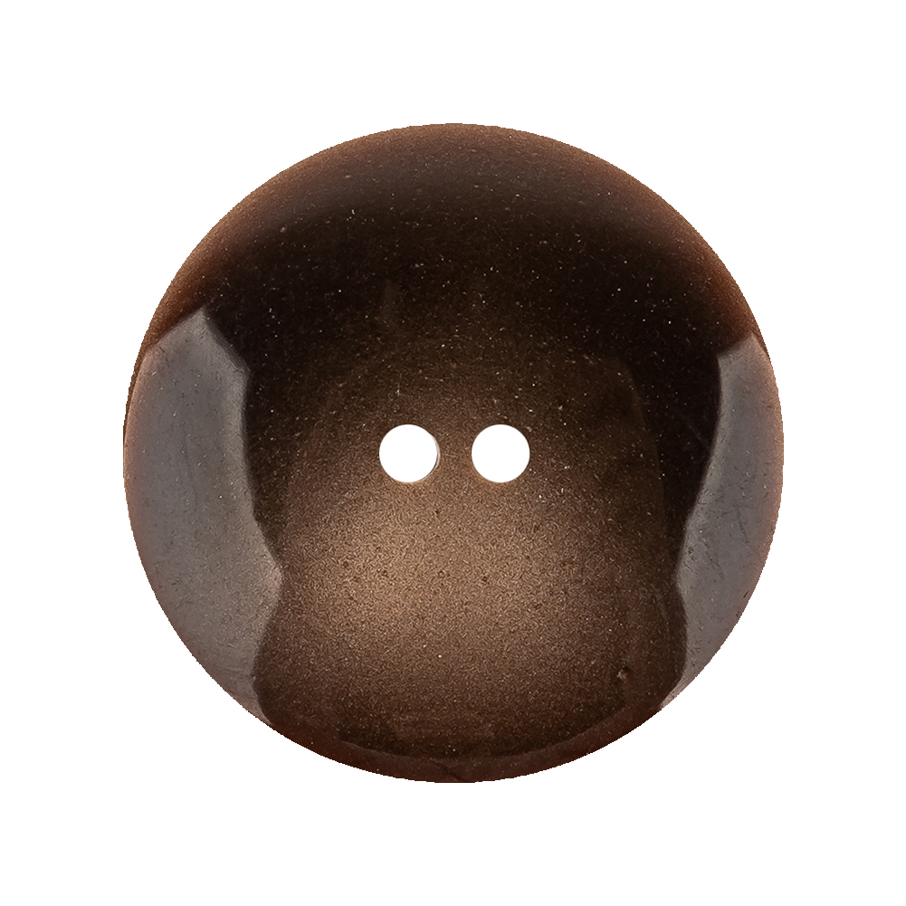 Toffee and Chocolate Ombre Deep Well 2-Hole Plastic Button – 44L/28mm Toffee and Chocolate Ombre Deep Well 2-Hole Plastic Button – 44L/28mm