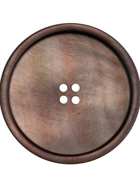 Sunset Vibes Iridescent Narrow Rim 4-Hole Shell Button – 48L/30.5mm Sunset Vibes Iridescent Narrow Rim 4-Hole Shell Button – 48L/30.5mm