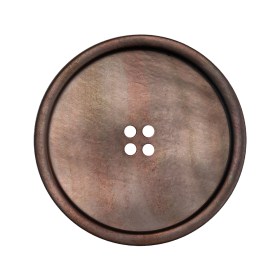 Sunset Vibes Iridescent Narrow Rim 4-Hole Shell Button – 48L/30.5mm Sunset Vibes Iridescent Narrow Rim 4-Hole Shell Button – 48L/30.5mm