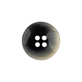Ecru and Storm Ombre 4-Hole Plastic Saucer Button – 32L/20mm Ecru and Storm Ombre 4-Hole Plastic Saucer Button – 32L/20mm