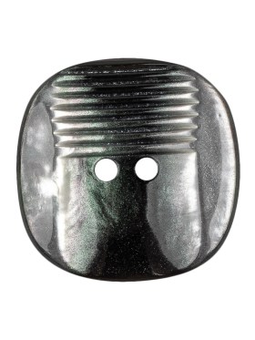 Starry Night Iridescent 2-Hole Square Plastic Button – 44L/28mm Starry Night Iridescent 2-Hole Square Plastic Button – 44L/28mm