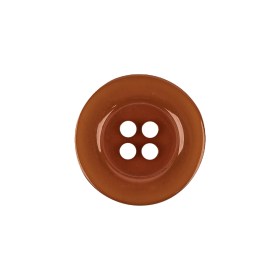Italian Amber Shallow Plate 4-Hole Plastic Button – 32L/20mm Italian Amber Shallow Plate 4-Hole Plastic Button – 32L/20mm