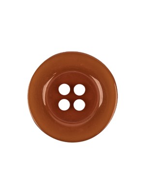 Italian Amber Shallow Plate 4-Hole Plastic Button – 32L/20mm Italian Amber Shallow Plate 4-Hole Plastic Button – 32L/20mm