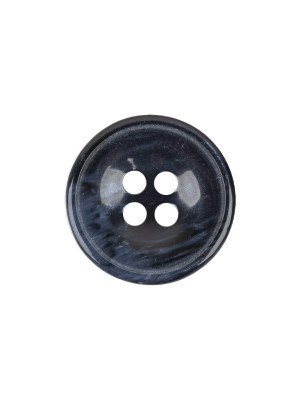 Navy and Black Iridescent Swirls 4-Hole Plastic Saucer Button – 28L/18mm Navy and Black Iridescent Swirls 4-Hole Plastic Saucer Button – 28L/18mm