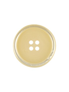 Chardonnay Shiny and Matte Shallow Plate 4-Hole Plastic Button – 32L/20mm Chardonnay Shiny and Matte Shallow Plate 4-Hole Plastic Button – 32L/20mm
