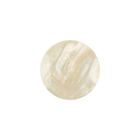 Ivory and Glass Green Iridescent Smooth Top Plastic Shank Back Button – 27L/17mm Ivory and Glass Green Iridescent Smooth Top Plastic Shank Back Button – 27L/17mm