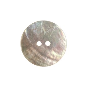 Rainy Day and Greige Iridescent 2-Hole Shell Button – 36L/23mm Rainy Day and Greige Iridescent 2-Hole Shell Button – 36L/23mm