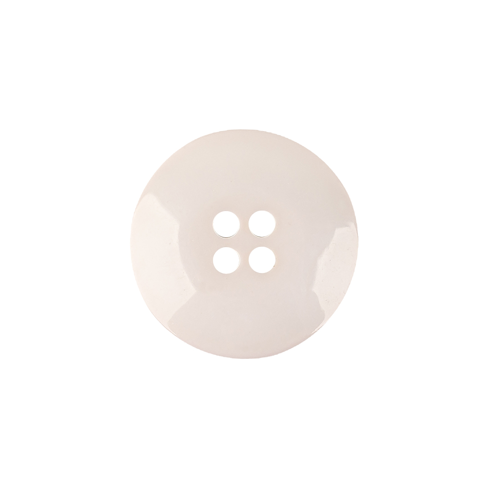 Italian Semi-Shiny Bone 4-Hole Plastic Button – 32L/20mm Italian Semi-Shiny Bone 4-Hole Plastic Button – 32L/20mm
