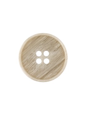 Pistachio Shell and Light Gray Striated Narrow Rim 4-Hole Button – 28L/18mm Pistachio Shell and Light Gray Striated Narrow Rim 4-Hole Button – 28L/18mm