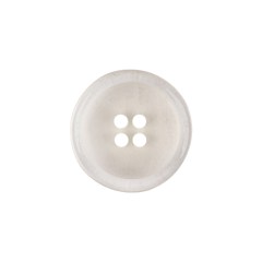 Italian Slightly Tinted Transparent 4-Hole Plastic Button – 32L/20mm Italian Slightly Tinted Transparent 4-Hole Plastic Button – 32L/20mm