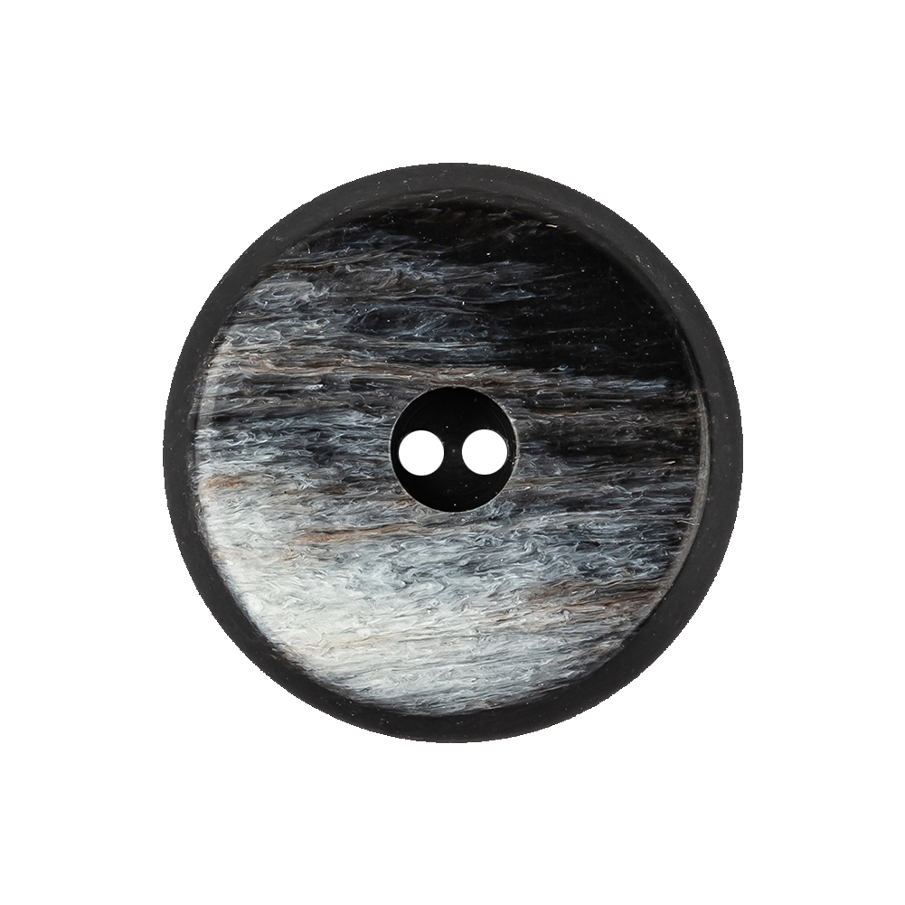 Italian Light and Dark Gray Zebra Swirls Beveled Edge 2-Hole Plastic Button – 40L/25.5mm Italian Light and Dark Gray Zebra Swirls Beveled Edge 2-Hole Plastic Button – 40L/25.5mm