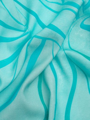 Mood Exclusive Aqua Water Works Stretch Sustainable Rayon Batiste Mood Exclusive Aqua Water Works Stretch Sustainable Rayon Batiste