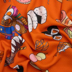 Mood Exclusive Sushi Night Sustainable Viscose Diamond Jacquard Mood Exclusive Sushi Night Sustainable Viscose Diamond Jacquard