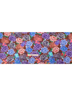 Sustainable Viscose Floral Jacquard Print – Purple, Blue and Pink Floral – Mood Exclusive Peaceful Forests Sustainable Viscose Floral Jacquard Print – Purple, Blue and Pink Floral – Mood Exclusive Peaceful Forests