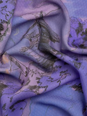 Mood Exclusive Mountain High Sustainable Viscose Diamond Jacquard Mood Exclusive Mountain High Sustainable Viscose Diamond Jacquard