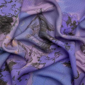 Mood Exclusive Mountain High Sustainable Viscose Diamond Jacquard Mood Exclusive Mountain High Sustainable Viscose Diamond Jacquard