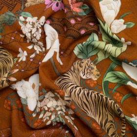 Mood Exclusive Garden Guardian Sustainable Viscose Diamond Jacquard Mood Exclusive Garden Guardian Sustainable Viscose Diamond Jacquard