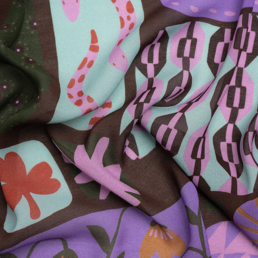 Mood Exclusive Forest Nature’s Call Viscose Georgette Mood Exclusive Forest Nature’s Call Viscose Georgette