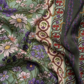 Mood Exclusive Snippet of Spring Sustainable Viscose Fluid Satin Mood Exclusive Snippet of Spring Sustainable Viscose Fluid Satin