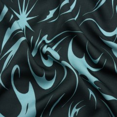 Sustainable and Recycled Viscose Satin Print – Sky Blue and Navy Swirls and Stars – Mood Exclusive Vincent’s Hope Sustainable and Recycled Viscose Satin Print – Sky Blue and Navy Swirls and Stars – Mood Exclusive Vincent’s Hope