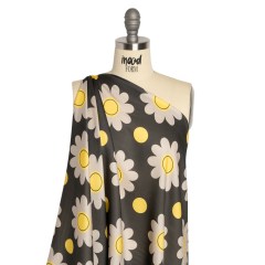 Mood Exclusive Black Feeling Good Rayon Challis Mood Exclusive Black Feeling Good Rayon Challis