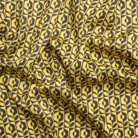 Mood Exclusive Yellow Build Me Up Rayon Challis Mood Exclusive Yellow Build Me Up Rayon Challis