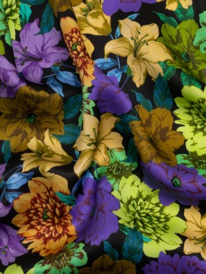 Mood Exclusive Moonlight Marigolds Sustainable Viscose Fluid Satin Mood Exclusive Moonlight Marigolds Sustainable Viscose Fluid Satin