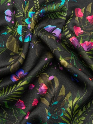 Mood Exclusive Olive Congo Glo Sustainable Viscose Fluid Satin Mood Exclusive Olive Congo Glo Sustainable Viscose Fluid Satin