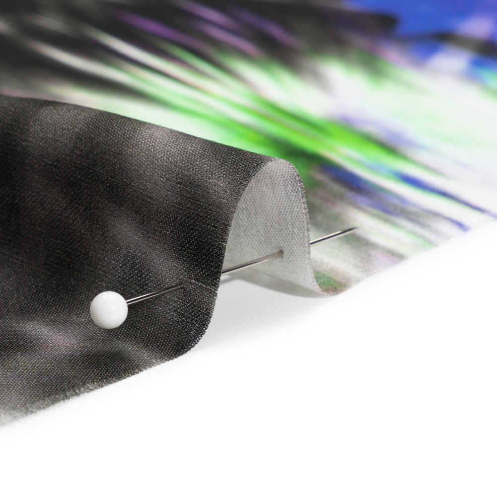 Sustainable and Recycled Viscose Satin Print – Blue and Black Fireworks – Mood Exclusive Skyrockets in Flight Sustainable and Recycled Viscose Satin Print – Blue and Black Fireworks – Mood Exclusive Skyrockets in Flight