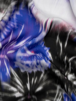 Sustainable and Recycled Viscose Satin Print – Blue and Black Fireworks – Mood Exclusive Skyrockets in Flight Sustainable and Recycled Viscose Satin Print – Blue and Black Fireworks – Mood Exclusive Skyrockets in Flight