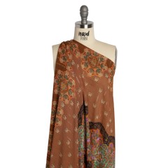 Mood Exclusive Dearly Daffodil Metallic Pinstriped Viscose Dobby Panel Mood Exclusive Dearly Daffodil Metallic Pinstriped Viscose Dobby Panel