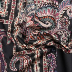 Mood Exclusive Black Elegant Eloise Stretch Cotton Sateen Mood Exclusive Black Elegant Eloise Stretch Cotton Sateen