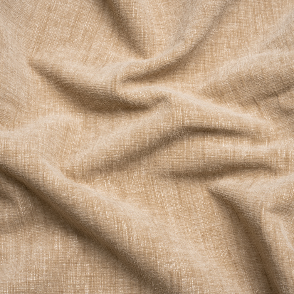Otta Beige Polyester Chenille Woven Otta Beige Polyester Chenille Woven