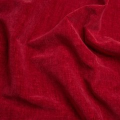 Otta Red Polyester Chenille Woven Otta Red Polyester Chenille Woven