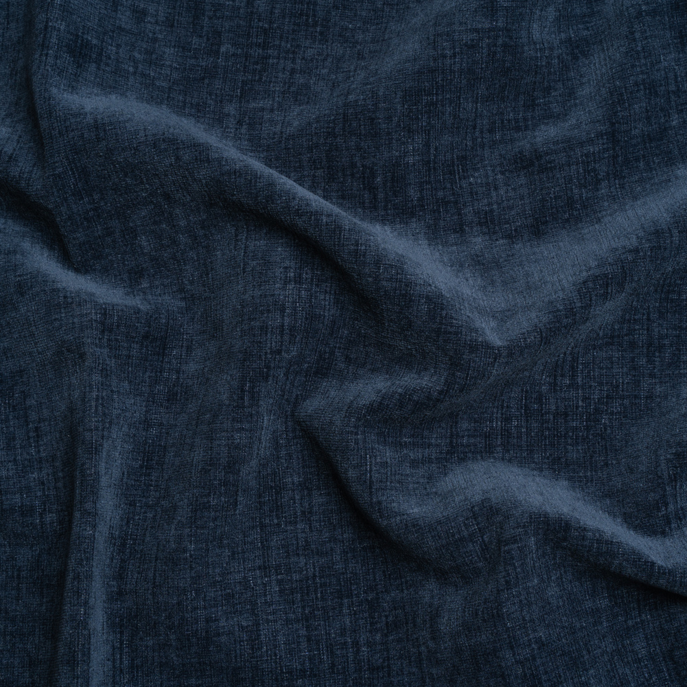 Otta Indigo Polyester Chenille Woven Otta Indigo Polyester Chenille Woven