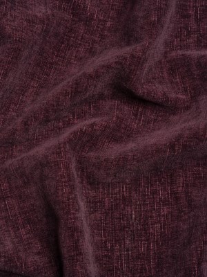 Otta Eggplant Polyester Chenille Woven Otta Eggplant Polyester Chenille Woven