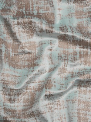 Kasa Seafoam Crosshatching Embossed Knit Velvet Kasa Seafoam Crosshatching Embossed Knit Velvet