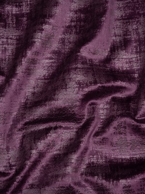 Kasa Eggplant Crosshatching Embossed Knit Velvet Kasa Eggplant Crosshatching Embossed Knit Velvet