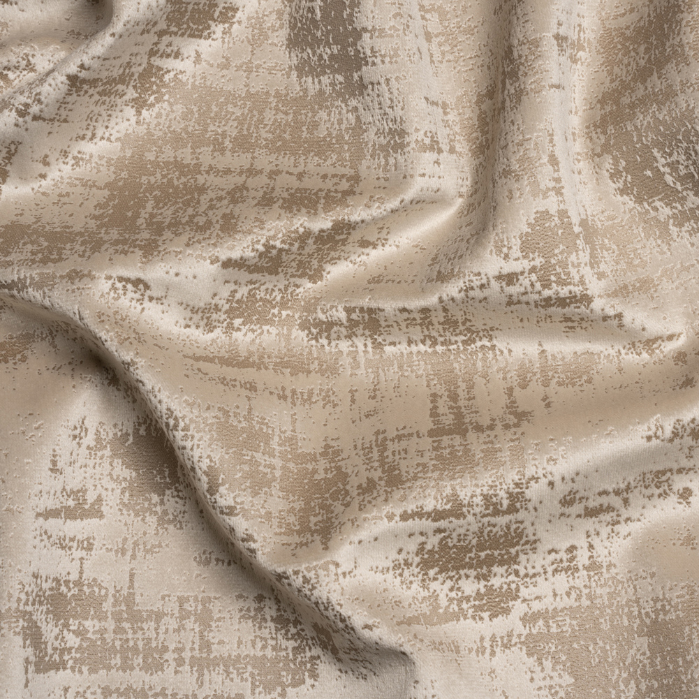 Kasa Beige Crosshatching Embossed Knit Velvet Kasa Beige Crosshatching Embossed Knit Velvet