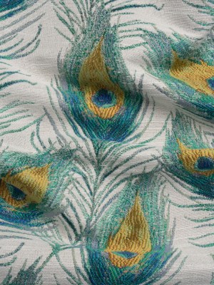 Peacock Green Peacock Feathers Upholstery Jacquard Peacock Green Peacock Feathers Upholstery Jacquard