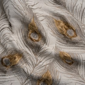 Whisper Peacock Feathers Upholstery Jacquard Whisper Peacock Feathers Upholstery Jacquard