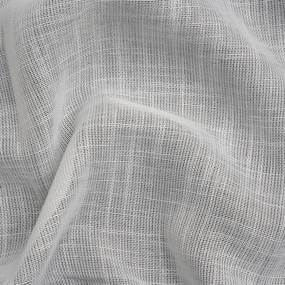 Snow Linen Look Drapery Sheer Woven Snow Linen Look Drapery Sheer Woven